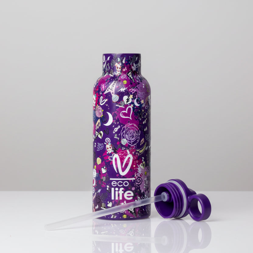 Μπουκάλι θερμός Ecolife x Vasiliki 500mL
