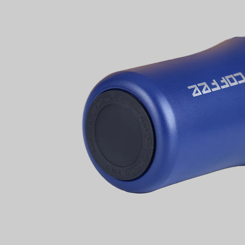Ποτήρι με καπάκι διπλής χρήσης 400mL Μονόχρωμο