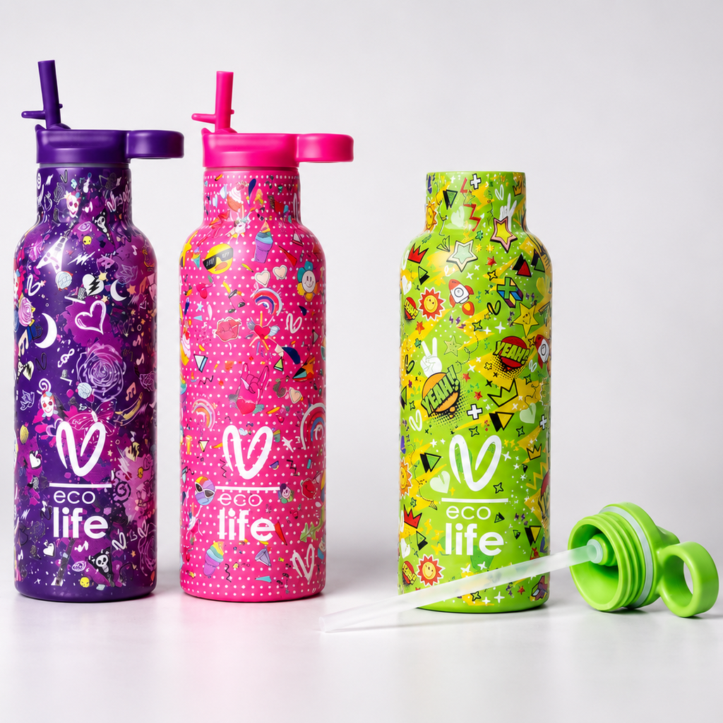 Μπουκάλι θερμός Ecolife x Vasiliki 500mL