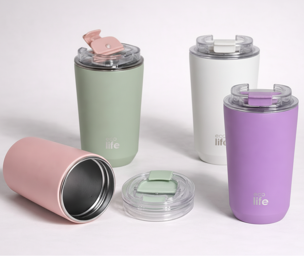 Ποτήρι θερμός ECO LIFE 360mL Μονόχρωμο