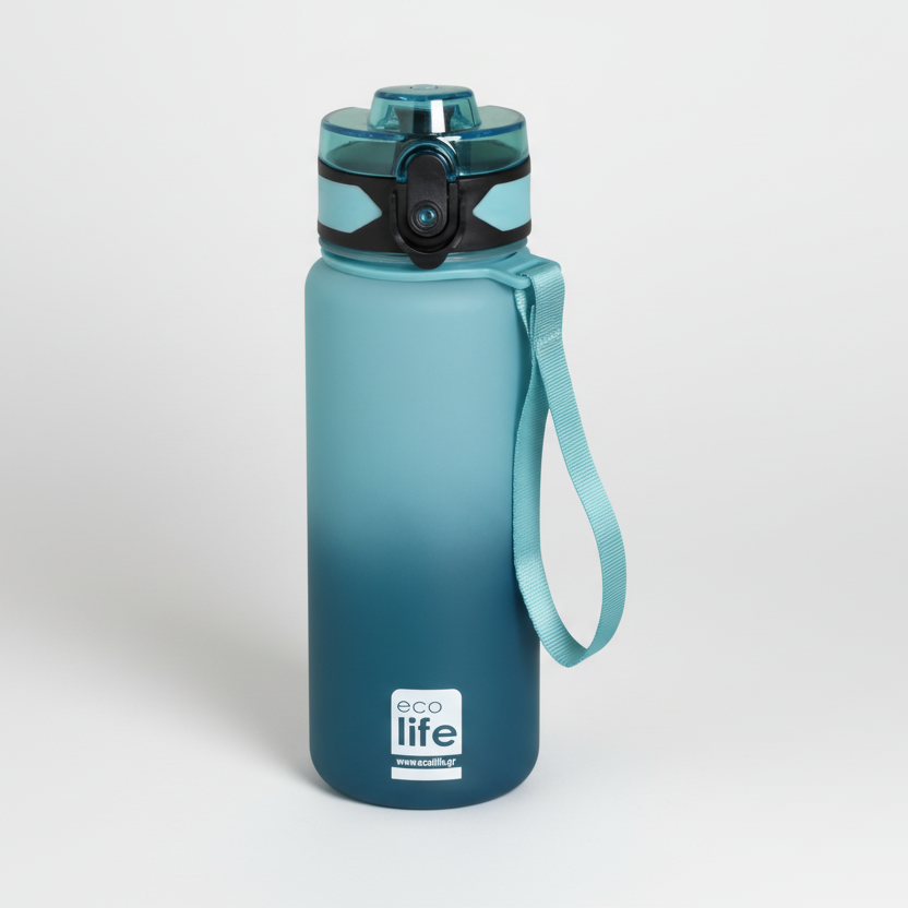 Μπουκάλι ECO LIFE Tritan 500mL Διαβαθμισμένου χρώματος