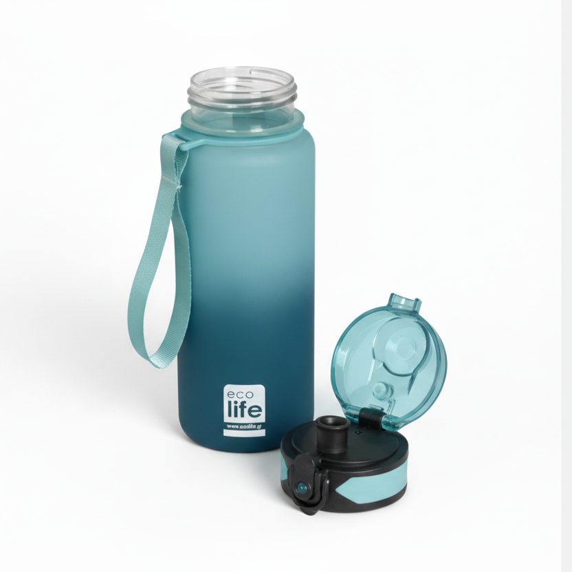 Μπουκάλι ECO LIFE Tritan 500mL Διαβαθμισμένου χρώματος