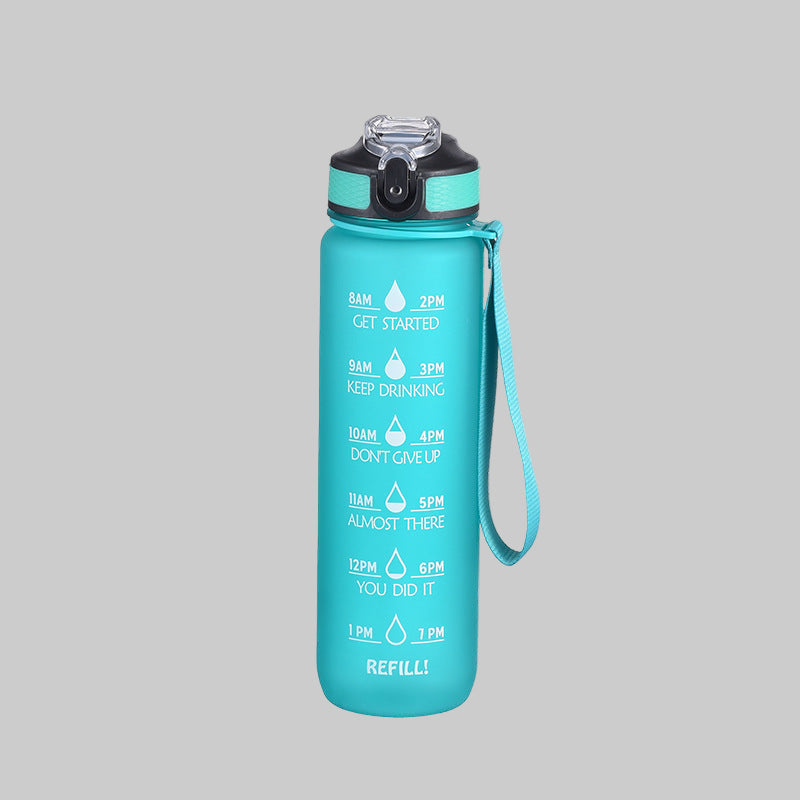 Μπουκάλι νερού διαβαθμισμένου χρώματος 750mL/1L