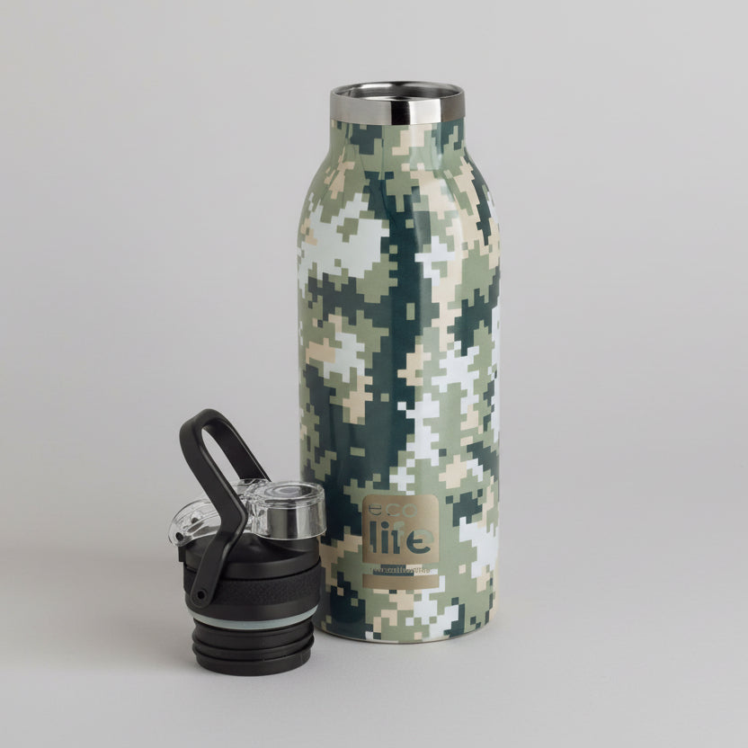 Μπουκάλι θερμός ECO LIFE με στόμιο 550mL Πολύχρωμο