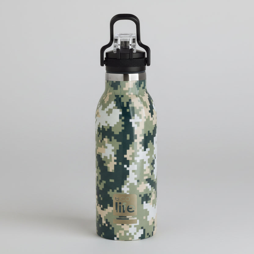 Μπουκάλι θερμός ECO LIFE με στόμιο 550mL Πολύχρωμο